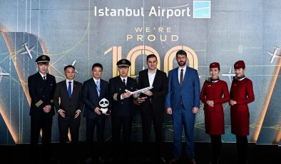 İstanbul Havalimanı, ‘Cumhuriyet’in 100. Yılında 100 Hava Yolu’ hedefine ulaştı!