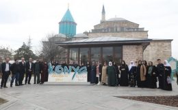 Evlat nöbetine katılan aileler Konya’da