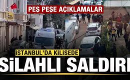 İstanbul’da kilisede ayin sırasında silahlı saldırı! Peş peşe açıklamalar
