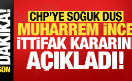 Son dakika haberi… Muharrem İnce’den CHP’ye soğuk duş! Seçim kararını duyurdu…