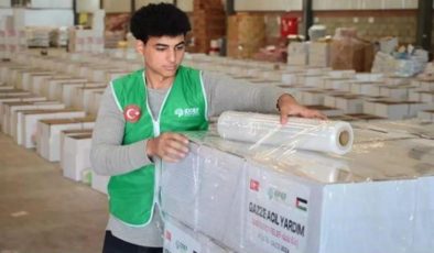 İDDEF’in Gazze’ye yardımları aralıksız devam ediyor