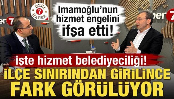 İşte hizmet belediyeciliği! İlçe sınırından girilince fark görülüyor