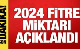 Son Dakika: Diyanet İşleri Başkanlığı 2024 fitre miktarını açıkladı