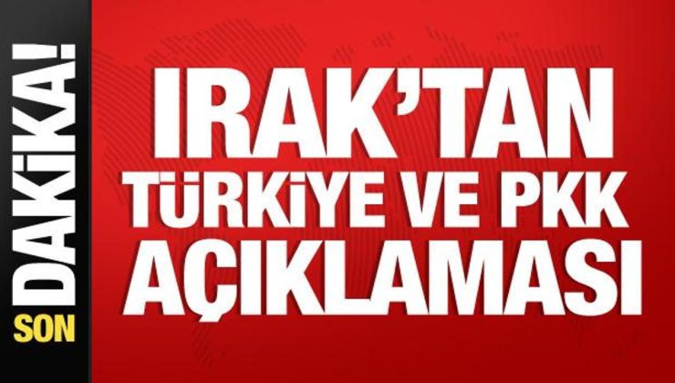 Irak’tan Türkiye açıklaması
