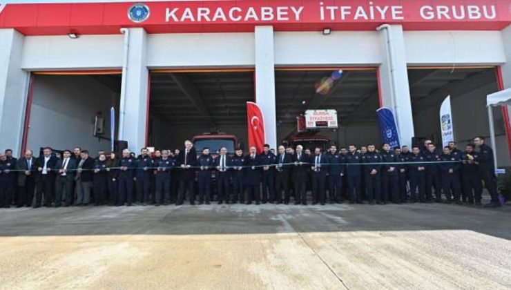 Karacabey’e yeni itfaiye binası kazandırıldı