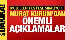 Cumhur İttifakı adayı Murat Kurum’dan önemli açıklamalar…