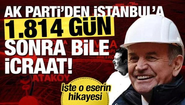 AK Parti’den İstanbul’a 5 yıl sonra bile icraat! İmamoğlu’nun açtığı metro Topbaş’ın eseri