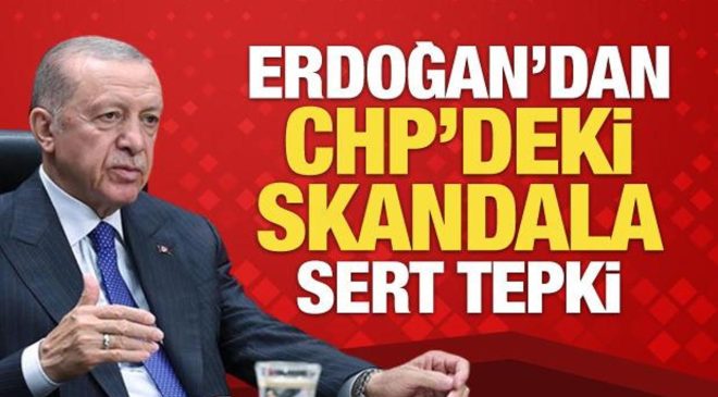 CHP’deki ‘para sayma’ görüntülerine Erdoğan’dan çok sert açıklamalar!