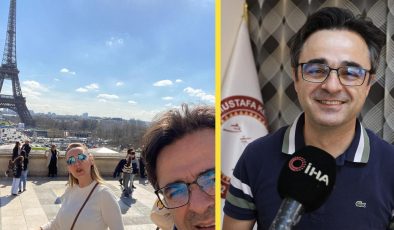 Paris’e tatile giden profesörün paraları, hırsızın ayakkabısından çıktı