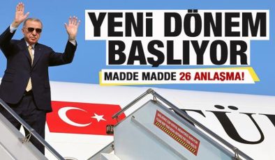 Türkiye ile Irak arasında yeni dönem! İşte madde madde 26 anlaşma