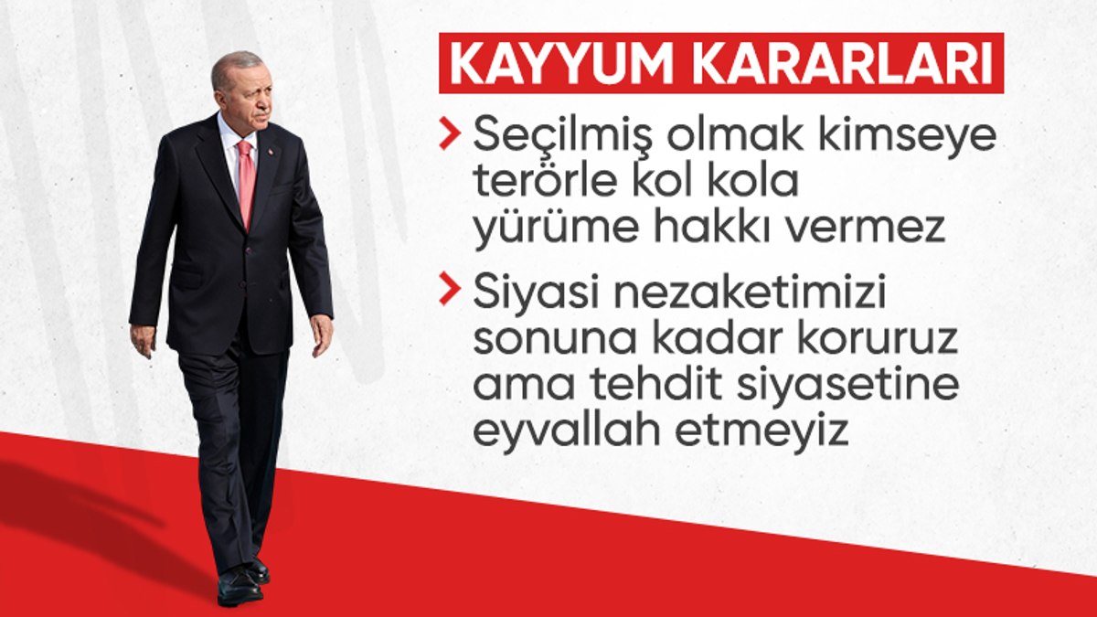 Cumhurbaşkanı Erdoğan’dan kayyum değerlendirmesi: Makamını suistimal eden bedelini öder