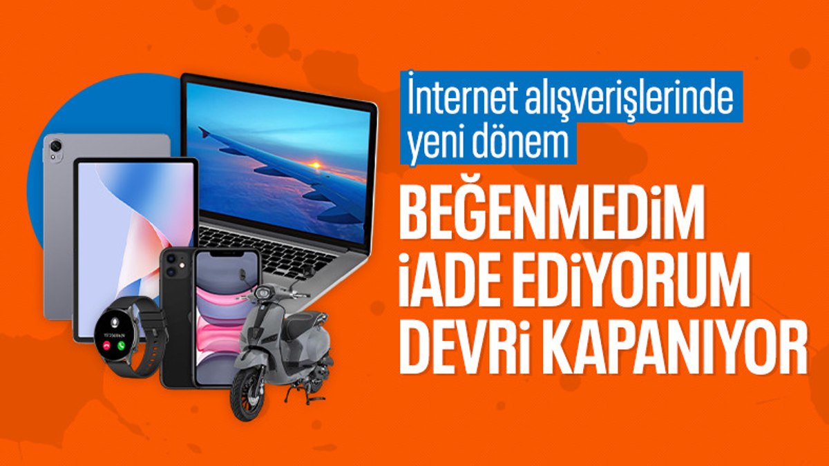 İnternet siparişlerinde iade dönemi sona eriyor