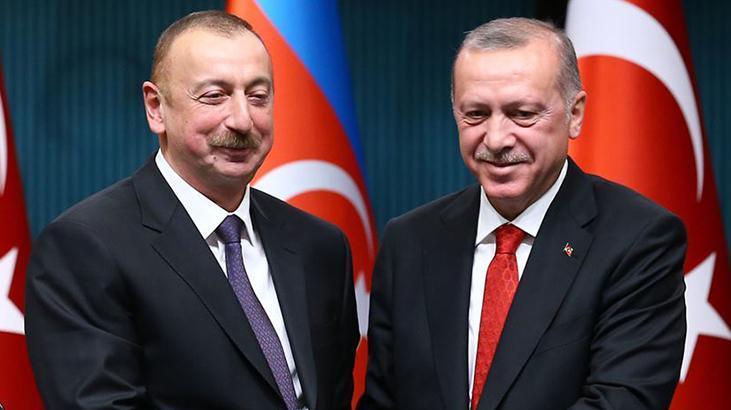 Aliyev, yeniden AK Parti Genel Başkanı seçilen Cumhurbaşkanı Erdoğan’ı kutladı