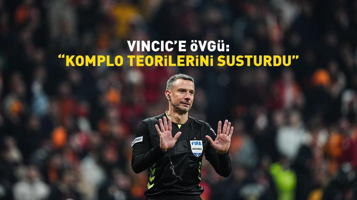 Derbinin hakemi Slavko Vincic’e tam not: Komplo teorisyenlerini susturdu!