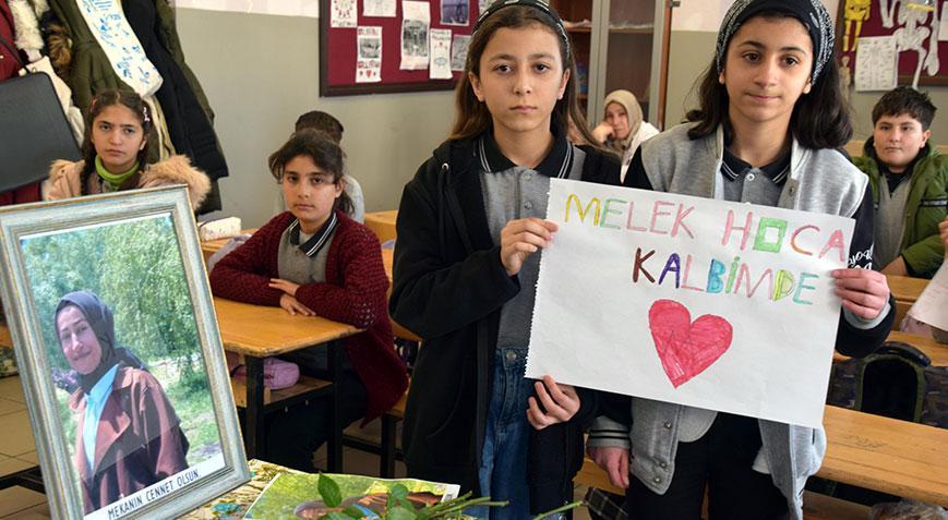 Melek öğretmene acı veda! ‘Onu hiç unutmayacağız’